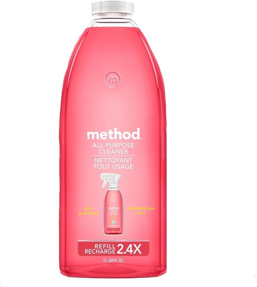 Method All-Purpose Cleaner Refill – 68 Fl Oz with Invigorating Grapefruit Scent
