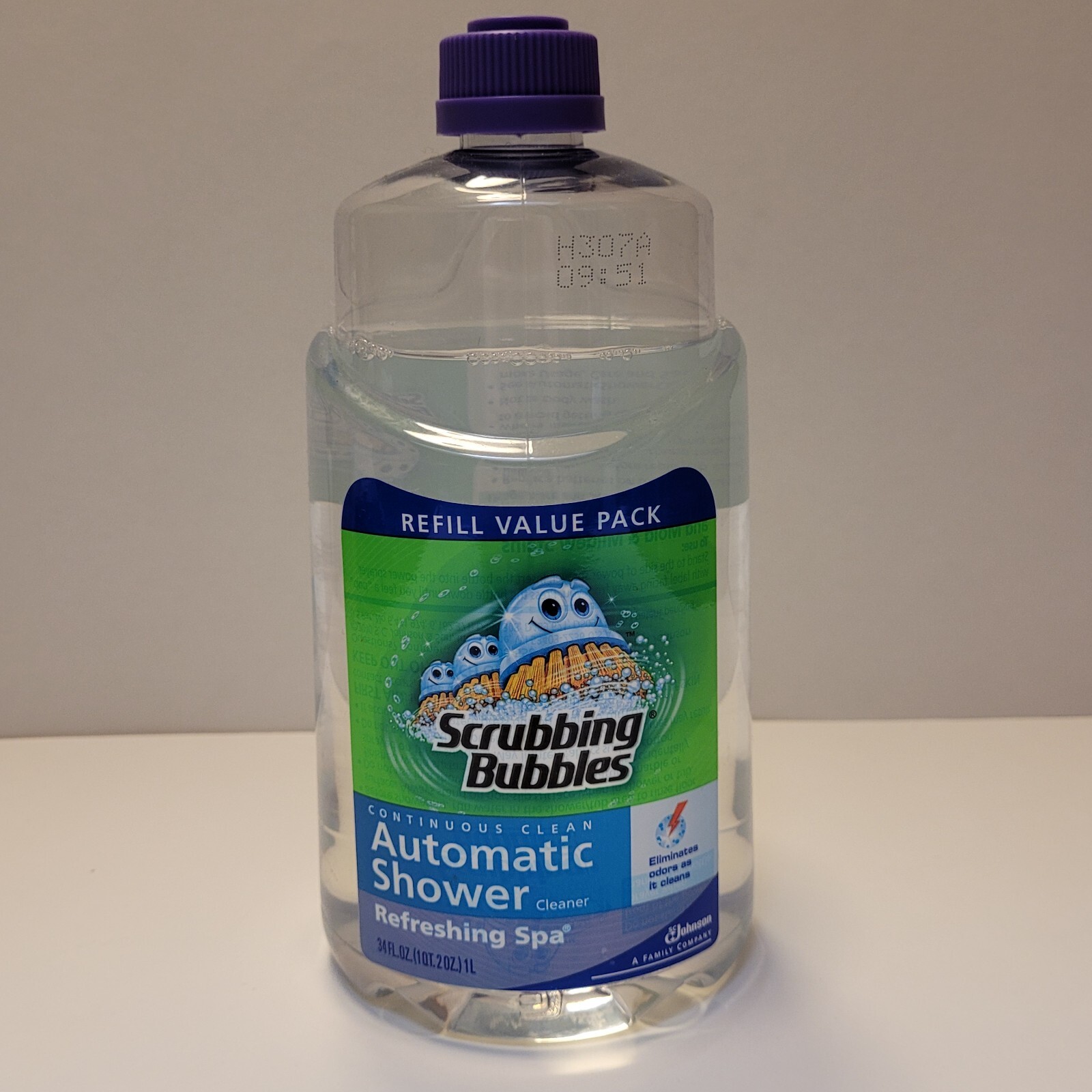 Scrubbing Bubbles Refill Automatic Shower Cleaner Refreshing Spa Scent 34 Fl Oz