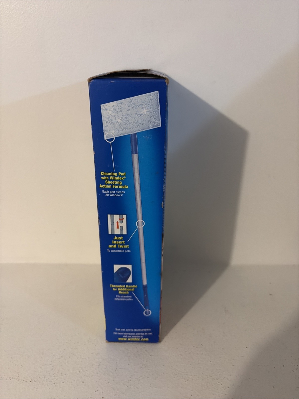 Windex Outdoor All-In-One Glass & Window Cleaning Tool Starter Kit New Sealed
