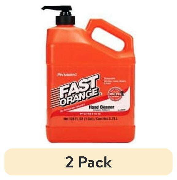 (2 pack) Permatex Fast Orange Pumice Hand Cleaner, 1 Gal