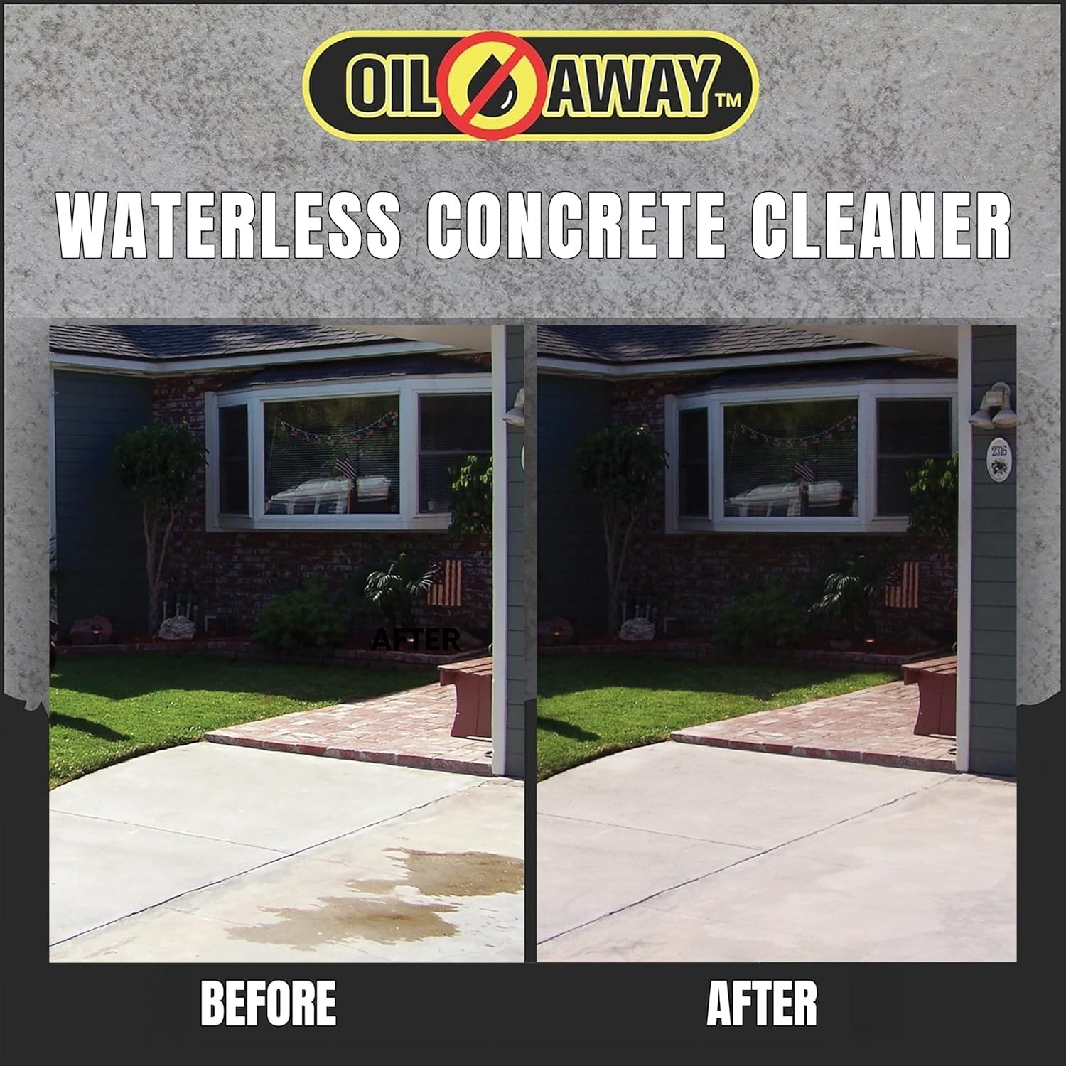 Oil Stain Fighter 10oz Driveway Size | for Embedded, Dry Oil Stains | No Rins…