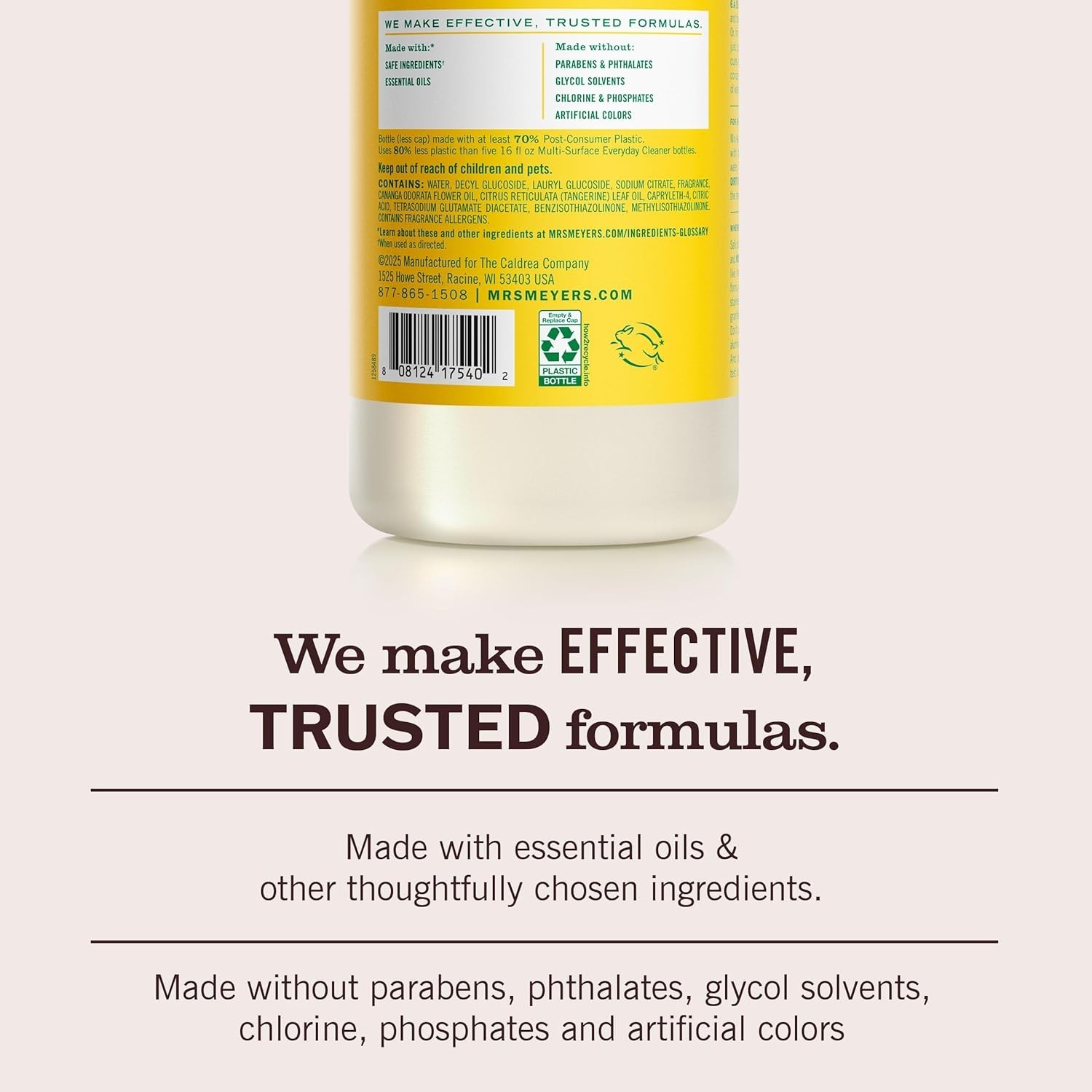 MRS. MEYER’S CLEAN DAY Multi-Surface Everyday Concentrate, Honeysuckle Scent,…