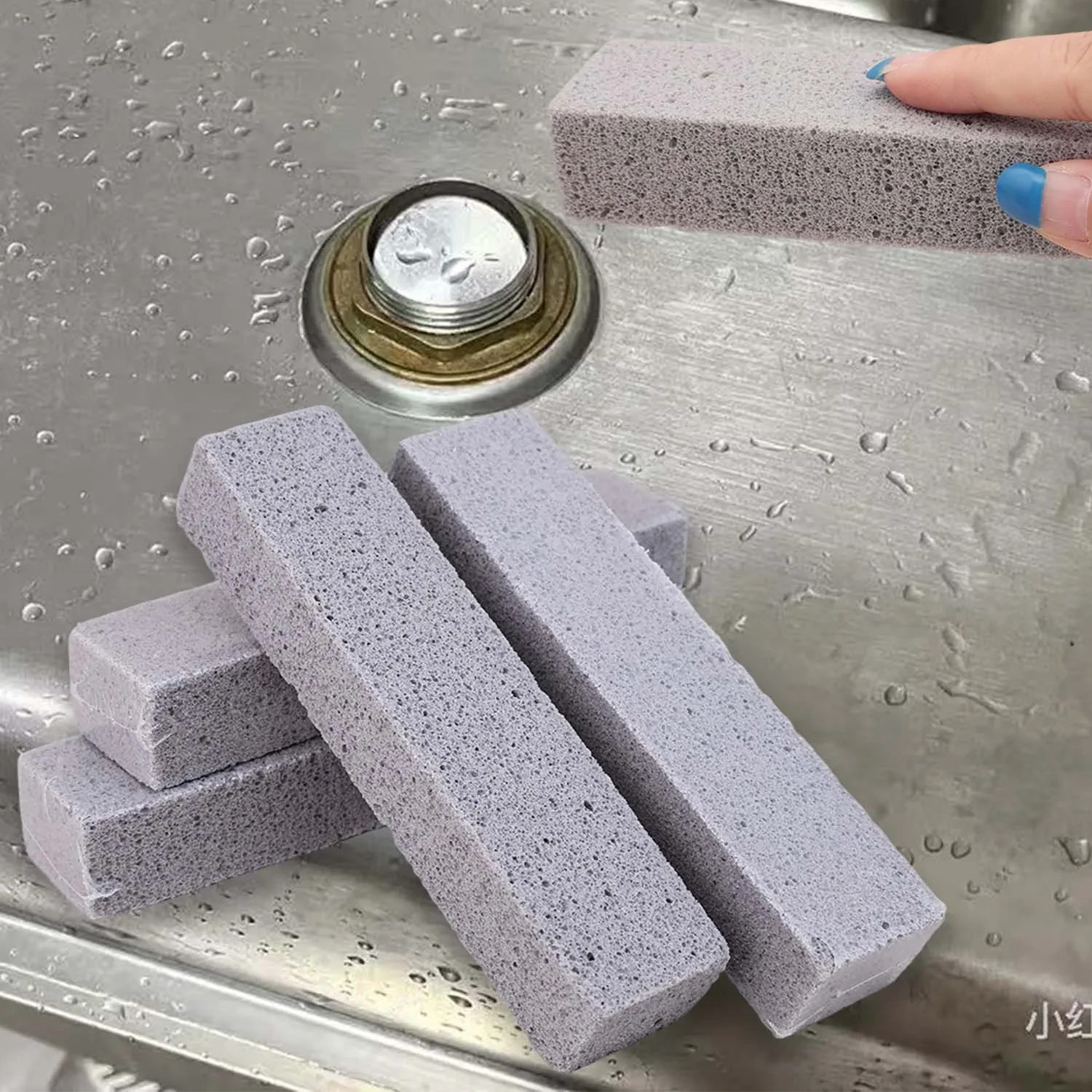 20Pack Pumice Stone for Toilet Cleaning Bowl Stick,Powerfully Cleans Hard Water