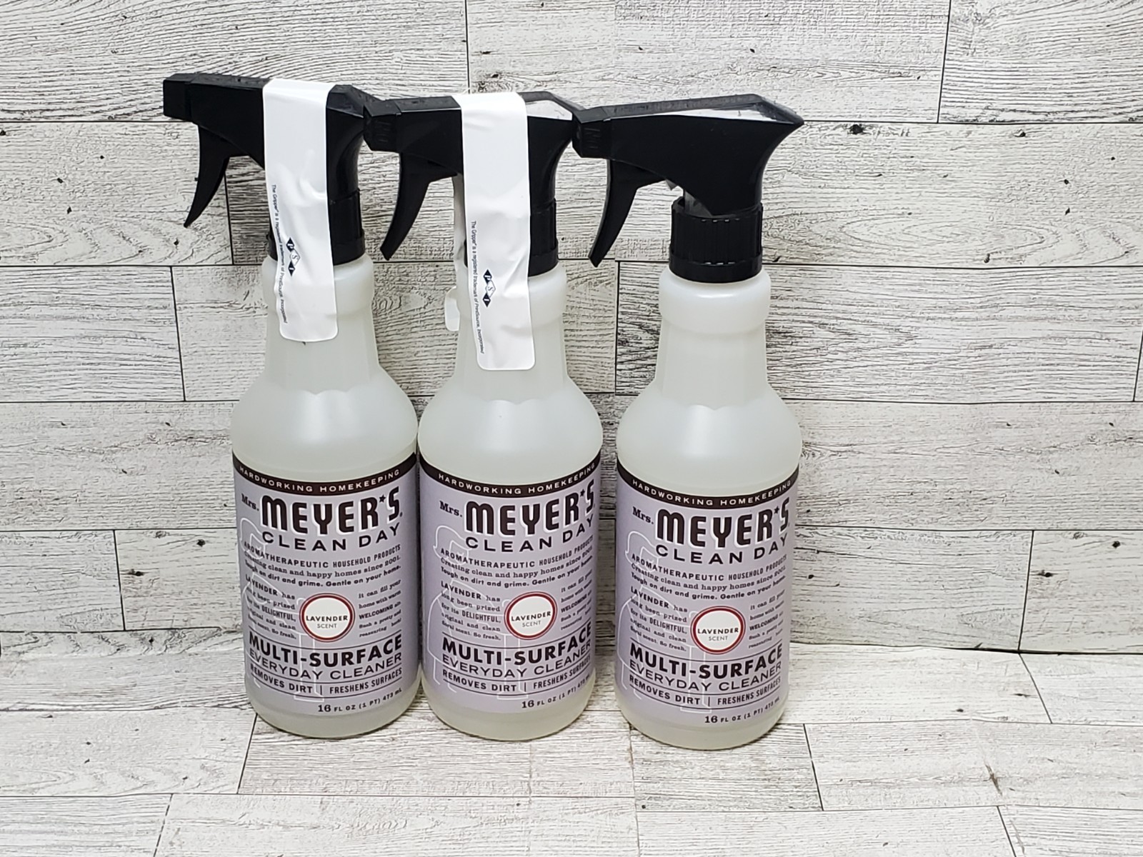 MRS. MEYER’S CLEAN DAY Multi-Surface Everyday Cleaner, Lavender, 3 Pk
