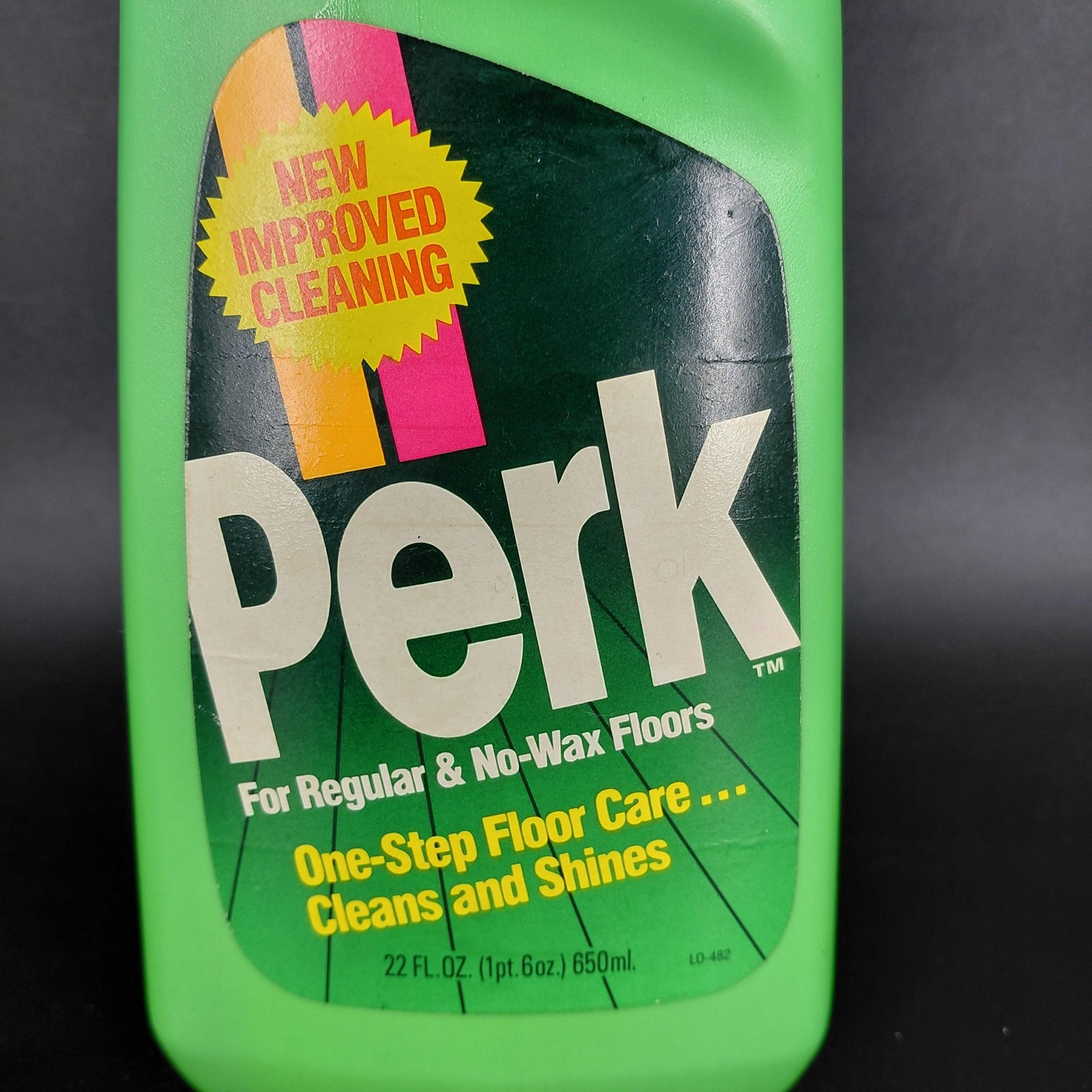 Perk One-Step Surface Floor Cleaner 22 Fl Oz Regular No-Wax Floors Discont 90s