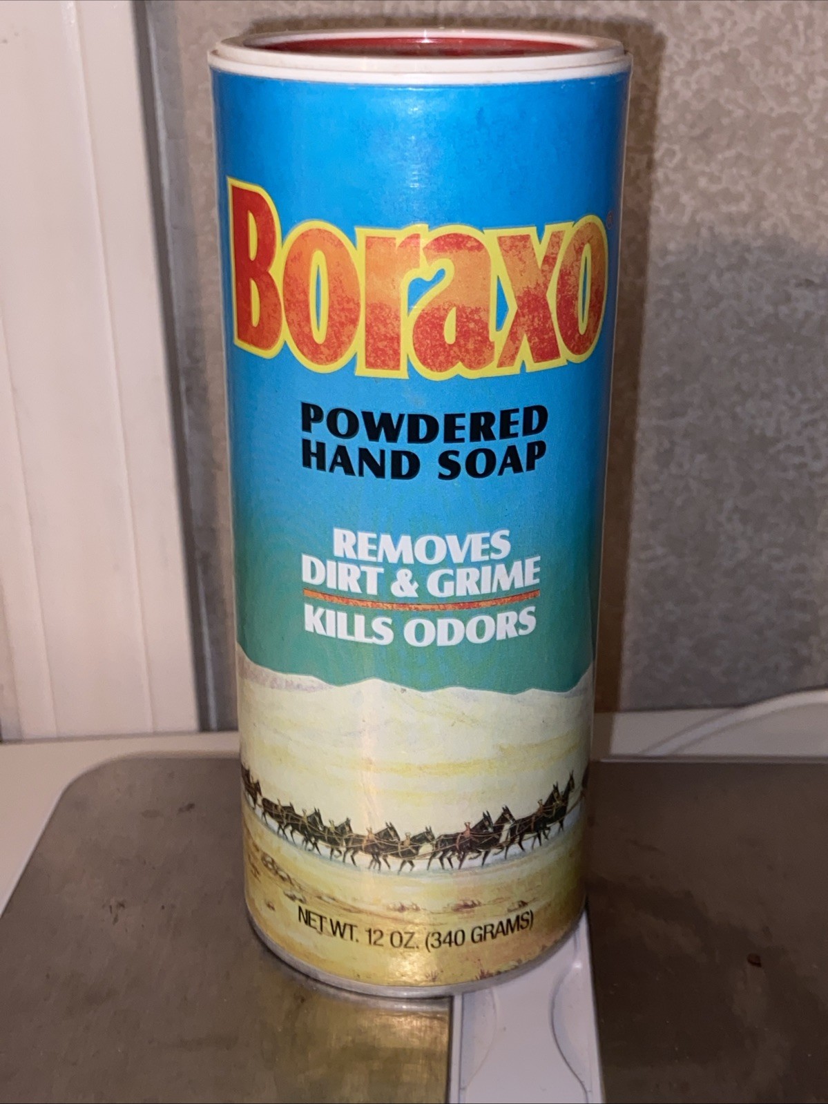 Boraxo Powdered Hand Soap Powder Removes Dirt & Grime 12 oz NOS Discontinued