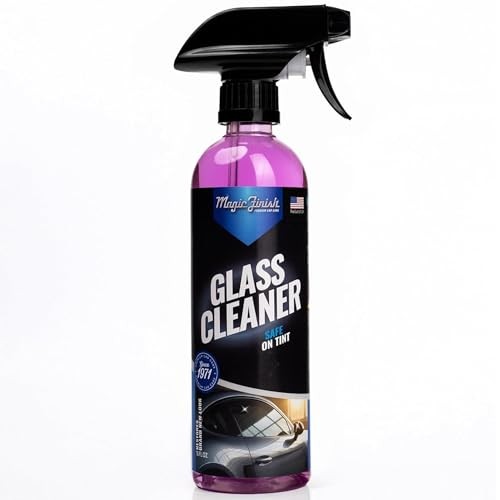 16 fl oz Car Glass Cleaner – Ammonia-Free Window – Pack of 1