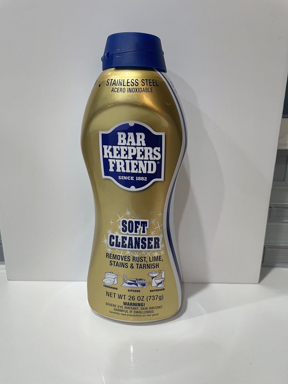 Bar Keepers Friend 11624 26 Oz Liquid Cleanser