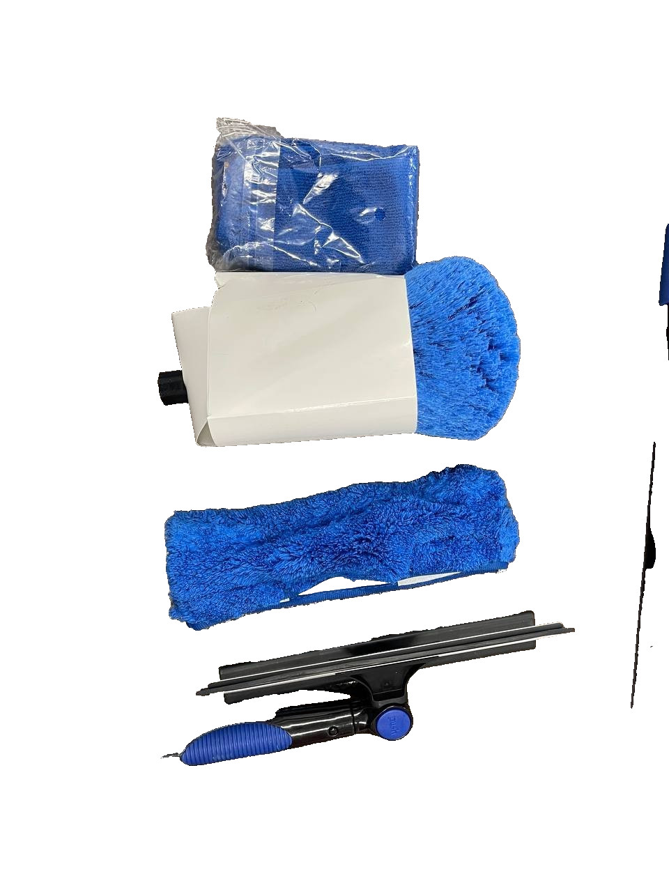 Vaughan 12 ft. Extension Pole with Cleaning Accessories – 4-Piece Kit