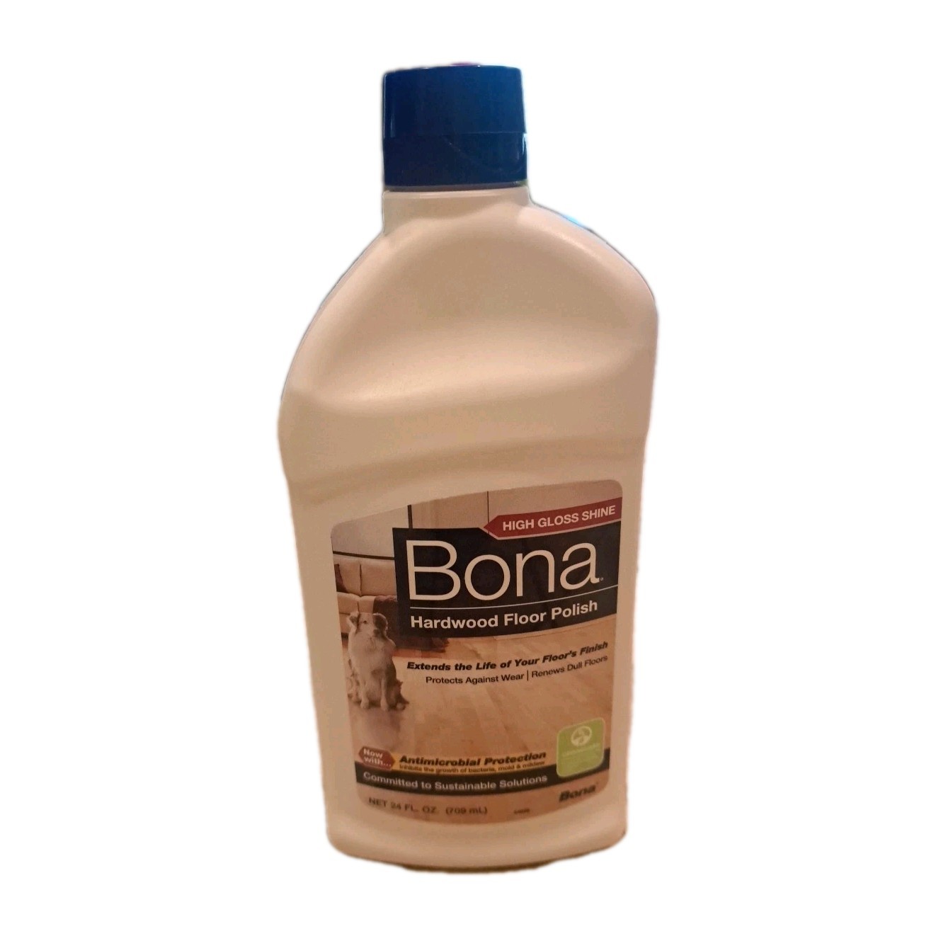 Bona Hardwood Floor Polish Quick & Easy Polishing HIGH GLOSS 24 fl oz bottle