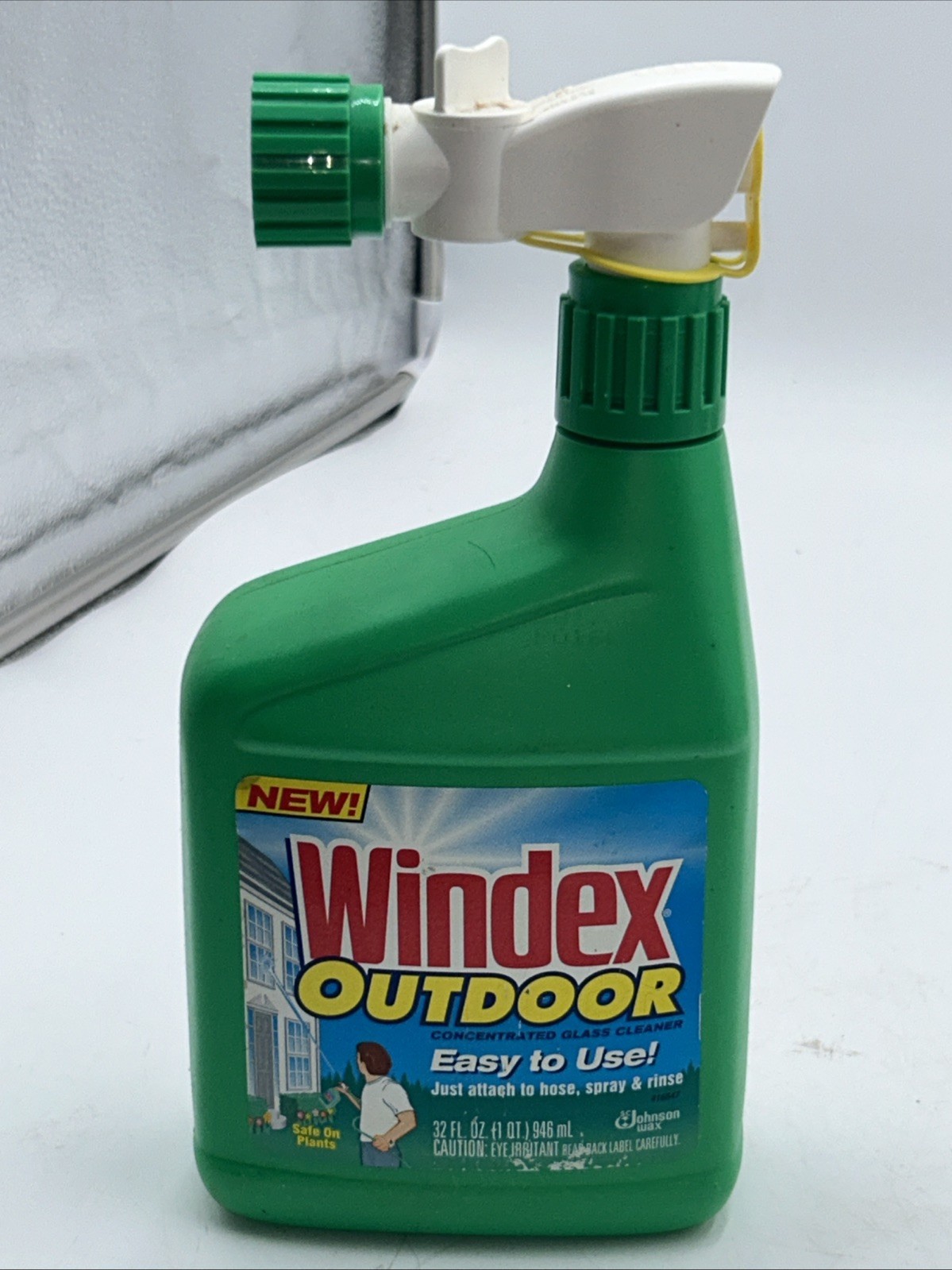 Discontinued Windex Outdoor Window Glass Cleaner Concentrate 32 Oz New Old Stock