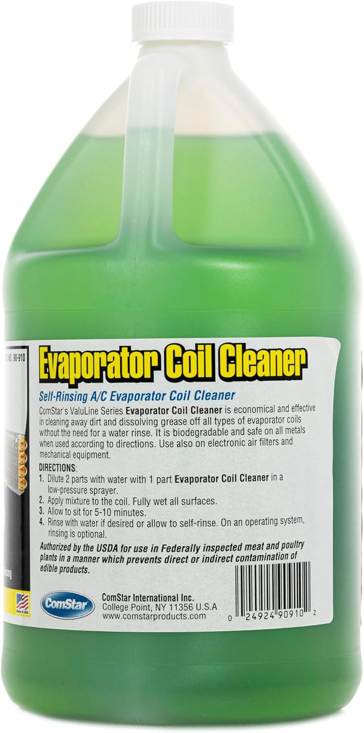 ComStar Valuline Condenser Coil Cleaner 1 Gal Heavy Duty Acid Brightener