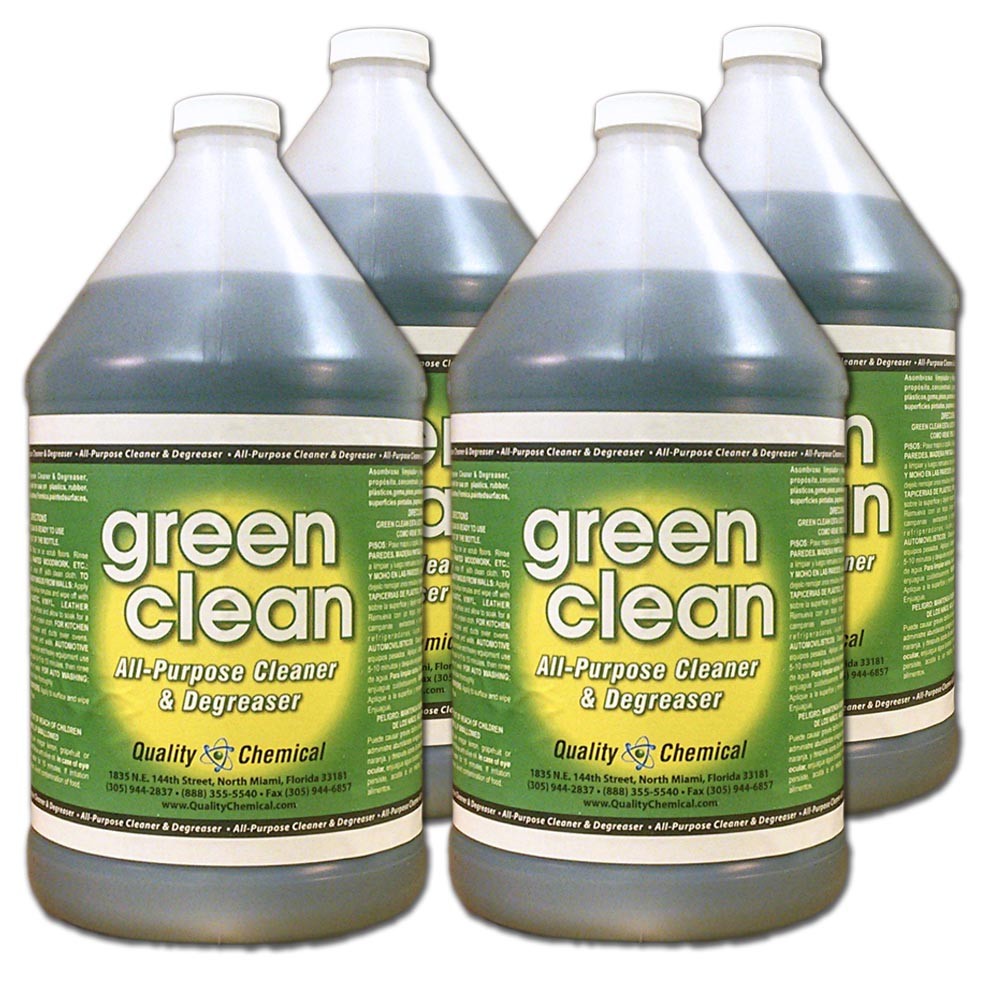 Green Clean – heavy-duty, concentrated all purpose cleaner – 4 gallon case