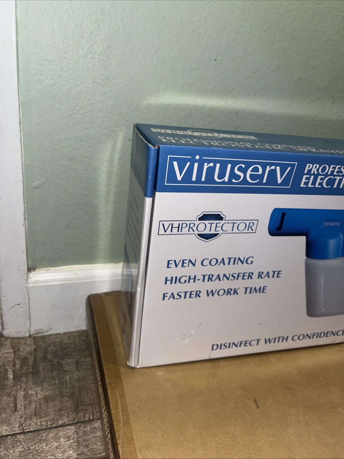 Viruserv – VH Protector – Handheld Electrostatic Disinfectant Sprayer – SEALED