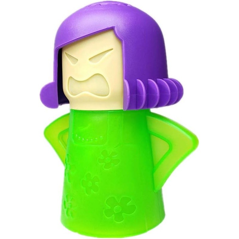 Angry Mama Microwave Cleaner Non Toxic Steam Cleaning Easy Kitchen Tool New