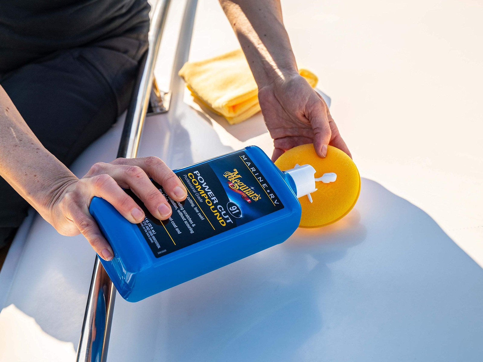 Meguiar’S Meguiars Marine/Rv Power Cut Compound M9132 Low-Swirl Rv And Marine