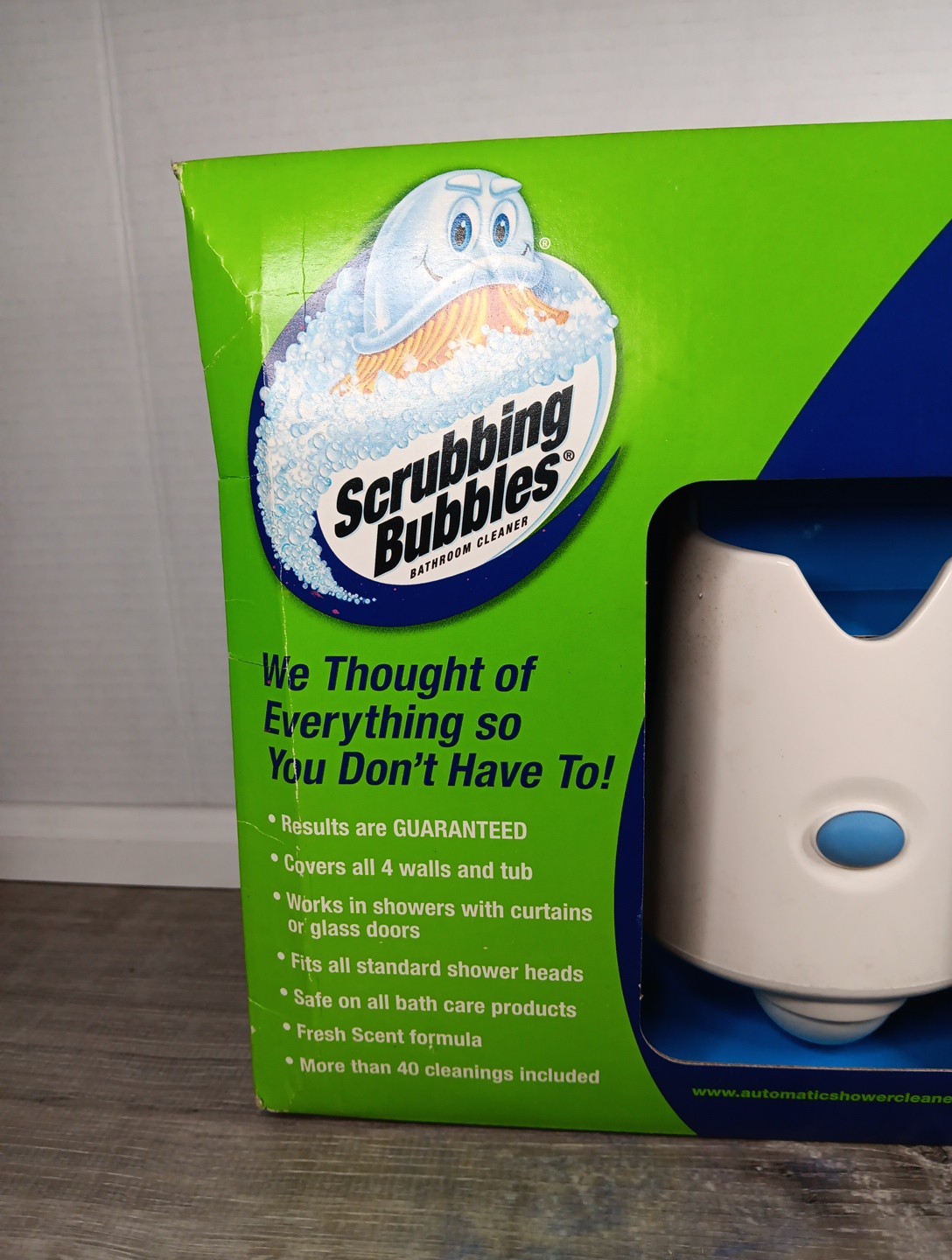 Scrubbing Bubbles Automatic Shower Cleaner Kit W/ Dual 2 Sprayer Refills Bottles