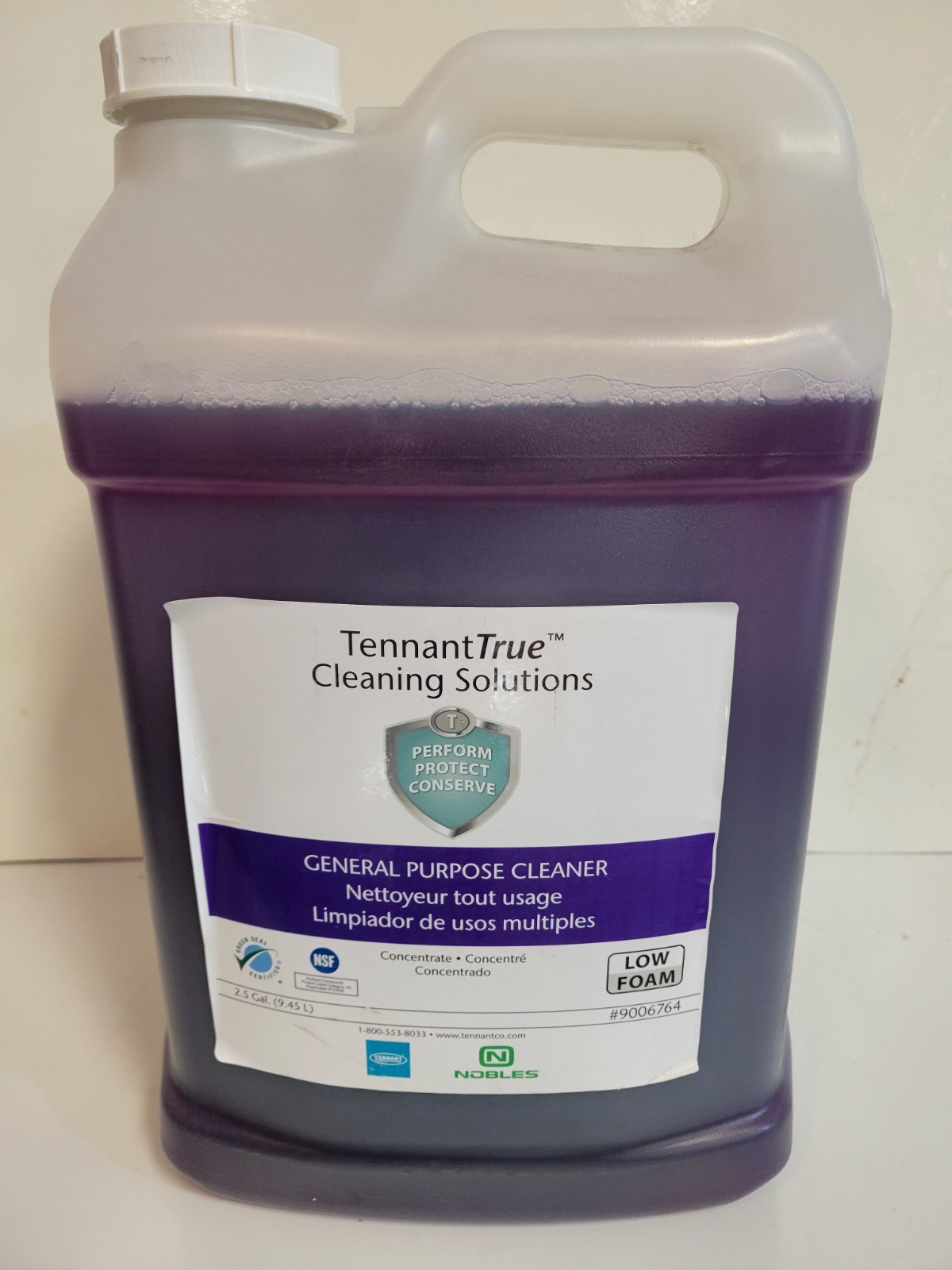 Tenant True CLEANING SOLUTION Gener. Purp. Cleaner 2.5 Gallons Container#9006764
