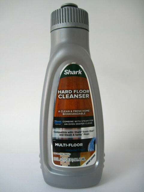 Shark Hard Floor Cleanser Multi-Floor 20oz Waterfall Fresh Biodegradable New