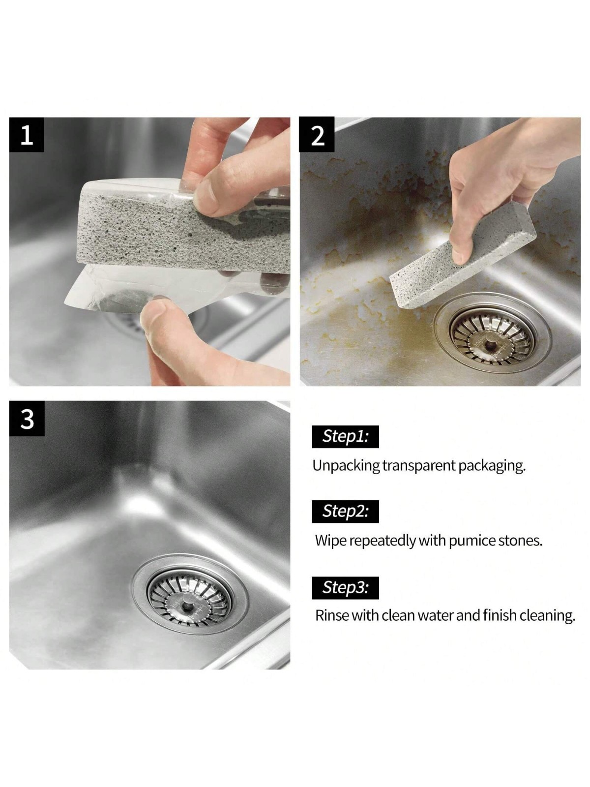 36 Pack Pumice Stone for Toilet Bowl Cleaning，Scouring Stick Remove Toilet Bowl