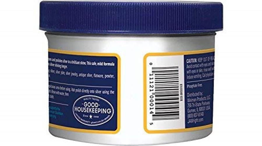 Wright’s Silver Cleaner and Polish Cream – 8 Ounce – Ammonia Free – Gently