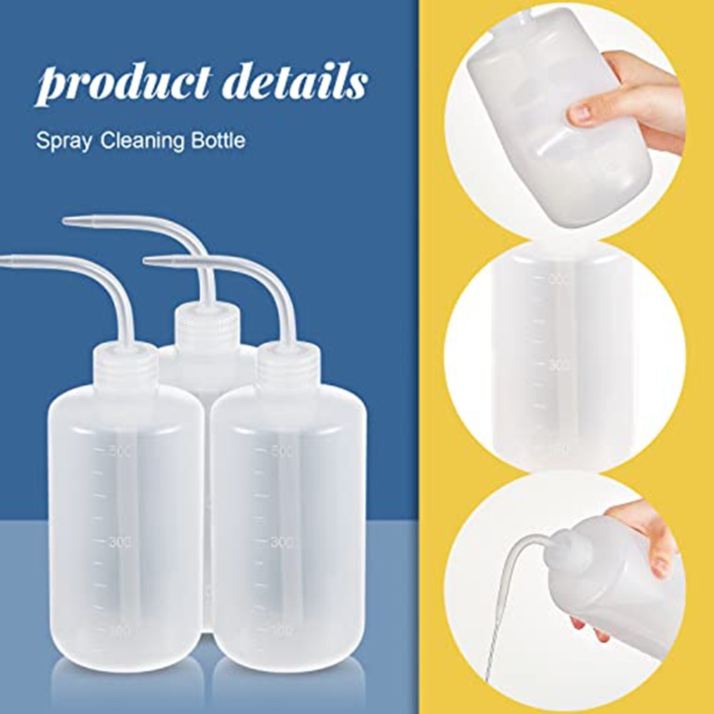 Spray and Small Parts Cleaning Kit 24 Pieces with 3 Bottles and 21 Brushes