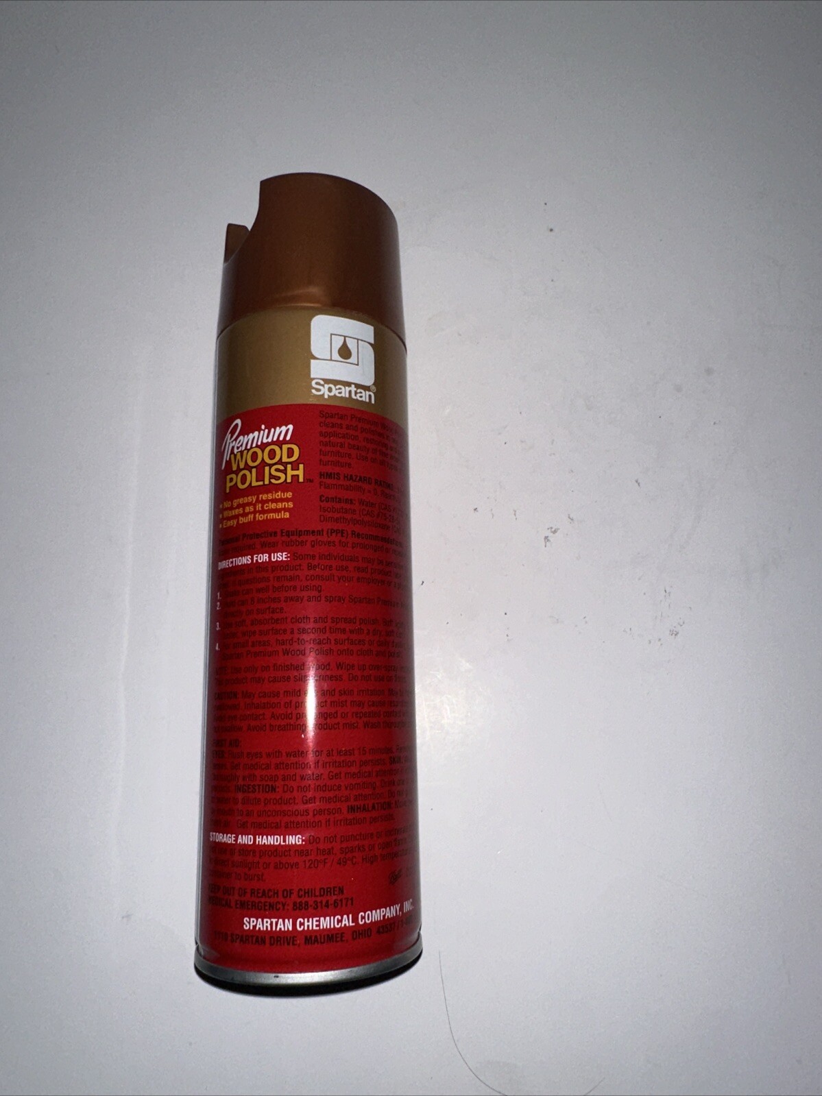 Spartan Premium Wood Polish 1 LB / 454 GR