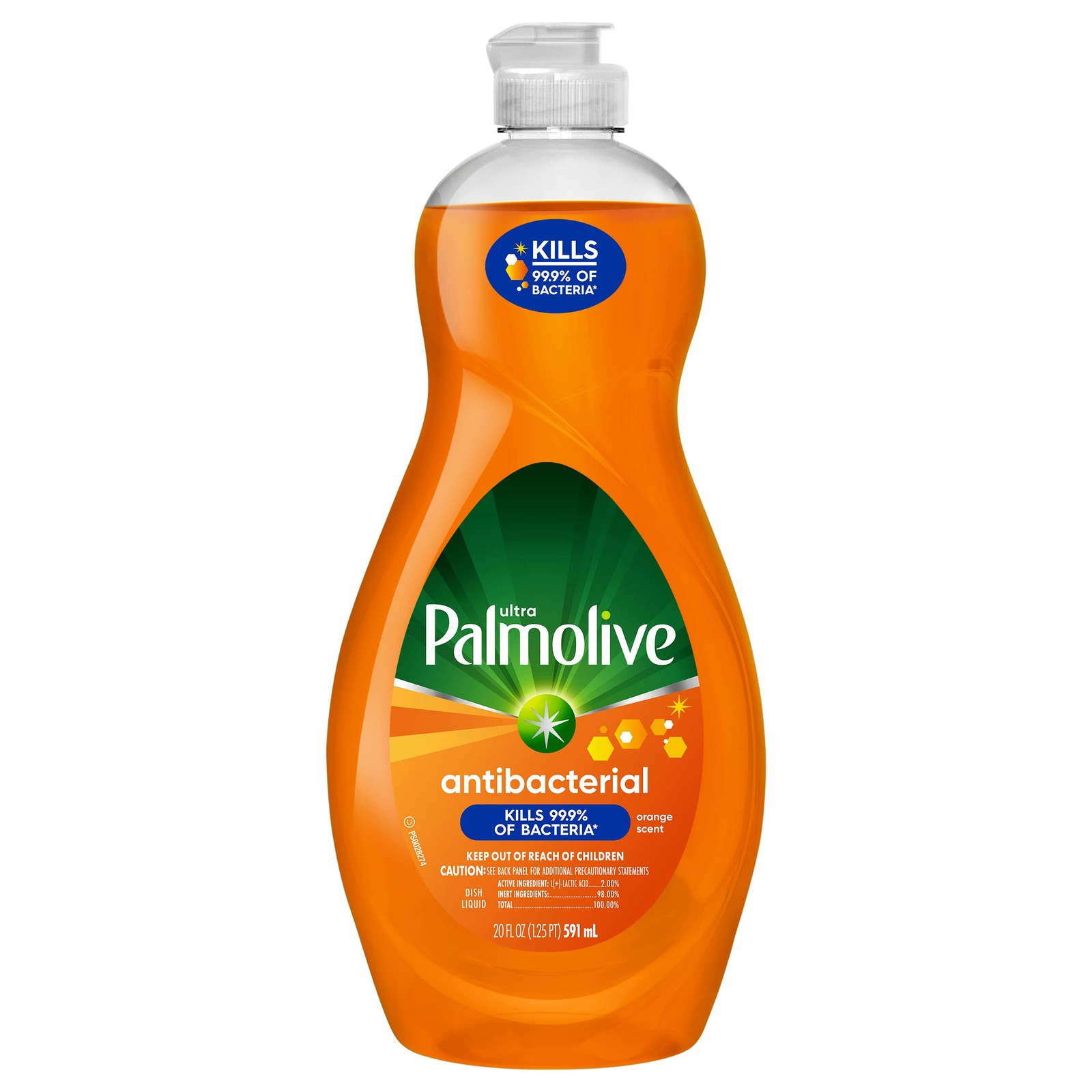 2 PACK of Palmolive Ultra Liquid Dish Soap, 20 fluid ounce each