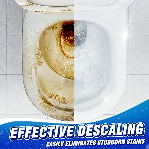Automatic Toilet Bowl Cleaners With Bleach Tablets, Toilet Tank Cleaner, 12 PACK