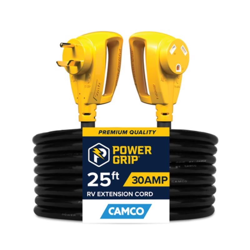 Camco Power Grip 25 ft. 30 amps Extension Cord 1 pk (Pack of 2)