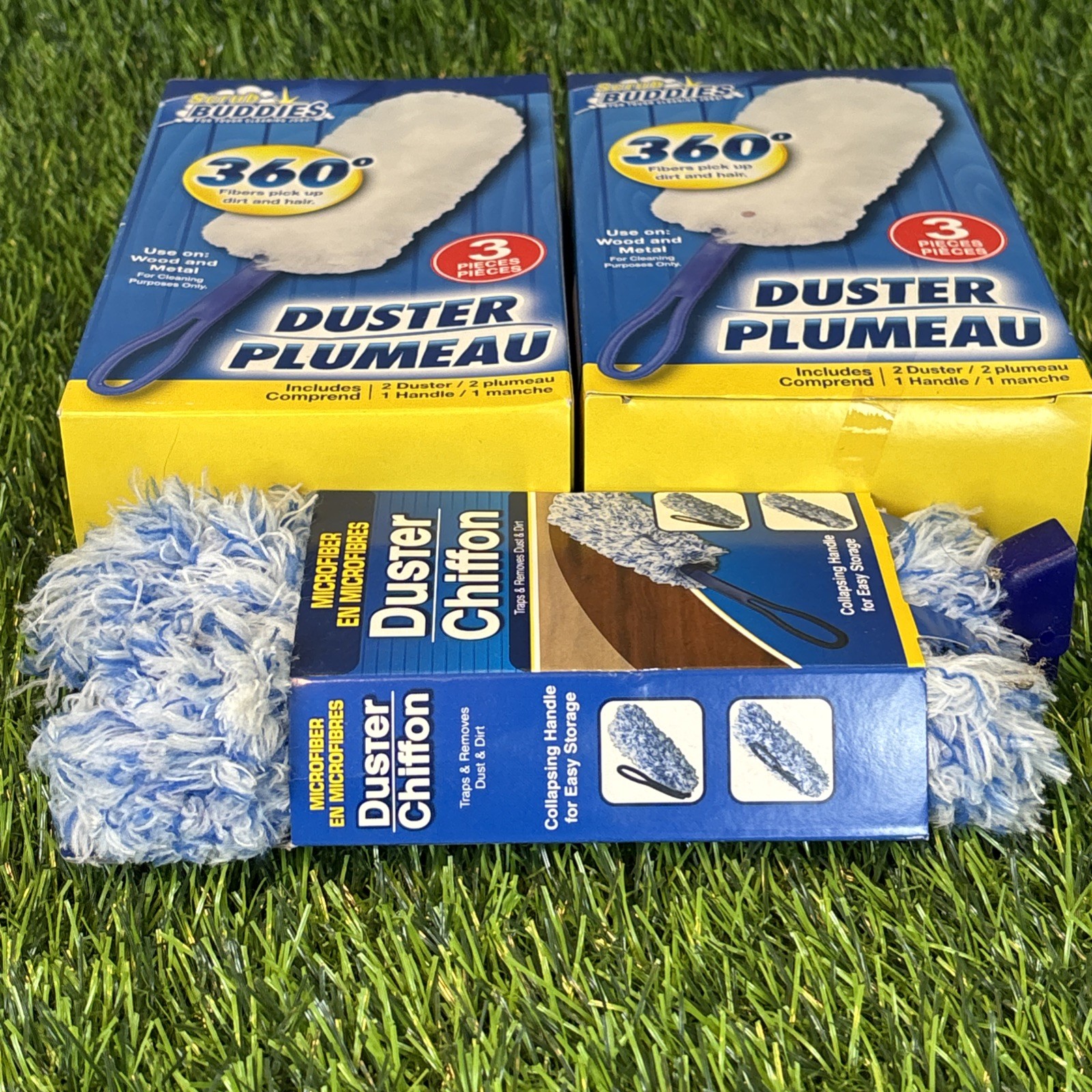 3pc Cleaning Gift Set – Microfiber Dusters