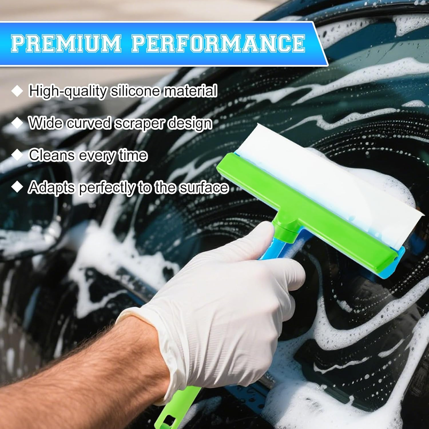 Aquablade Window Cleaning Kit Aquablade Window Squeegee Recyclable Silicone Tool