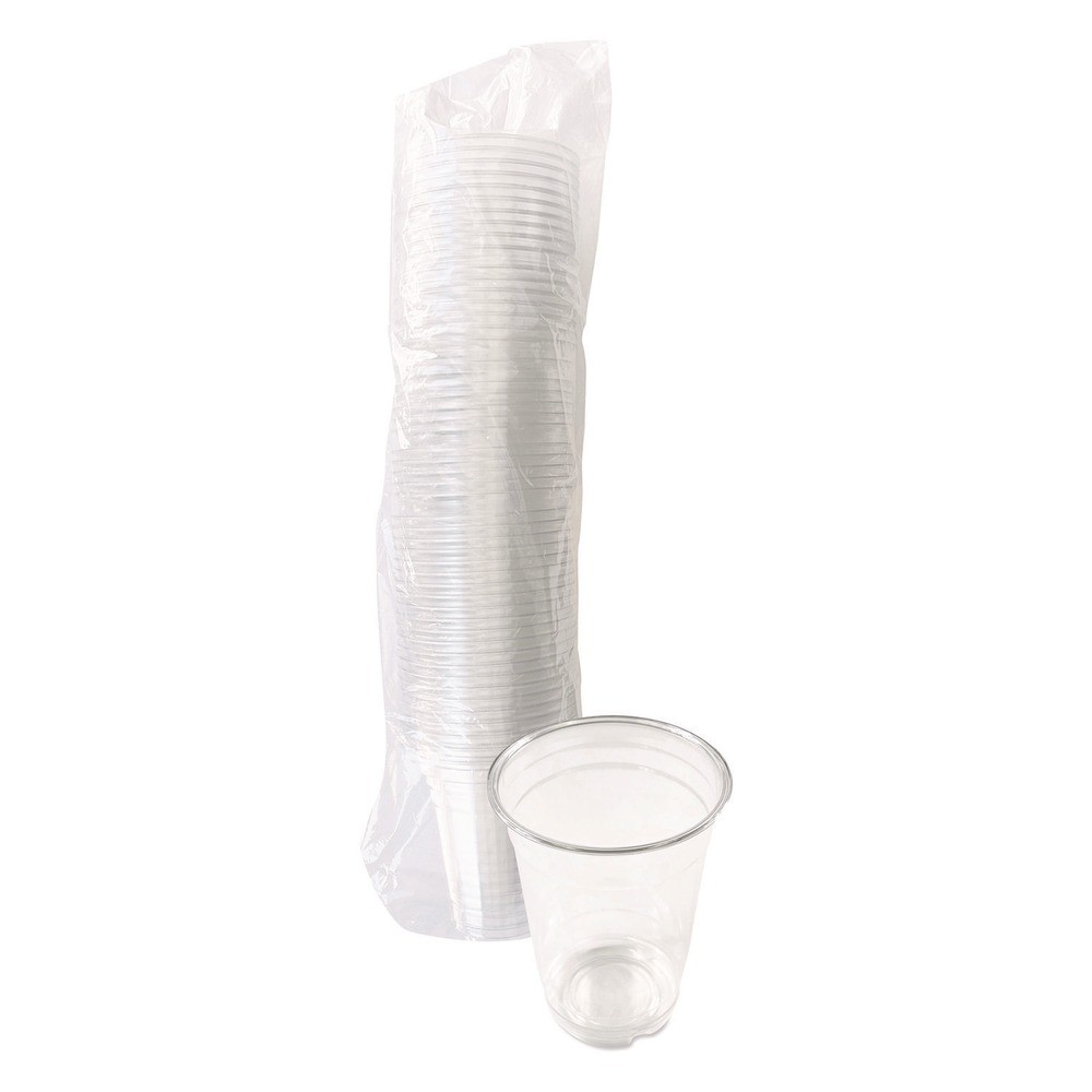 Boardwalk PET14PK 14 oz. Plastic PET Cups – Clear (50/Pack) New