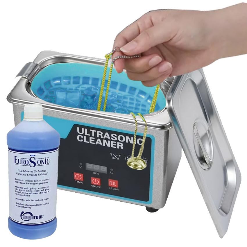 Eurosonic Cleaning Solution 8 Oz Ultrasonic Cleaner Concentrate 30:1 With Adv…