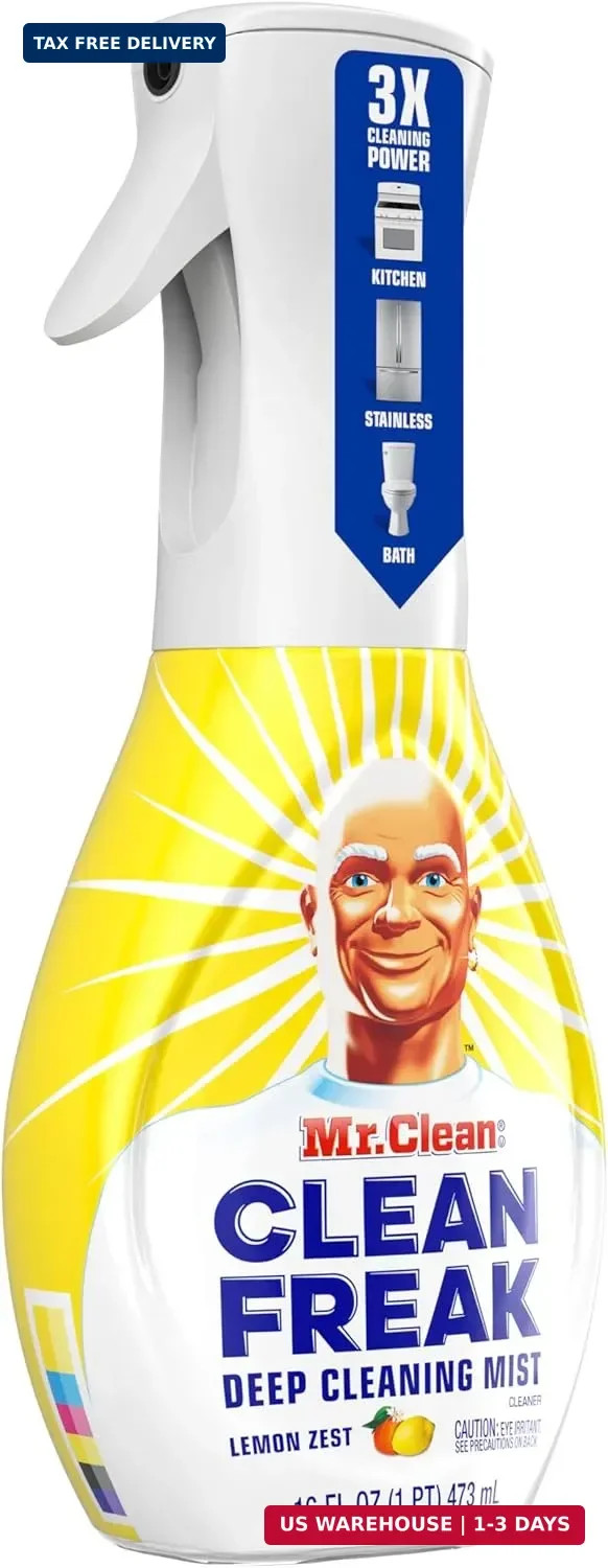 Mr. Clean Clean Freak Multi Surface Cleaning Spray, Deep Cleaning Mist Starter K