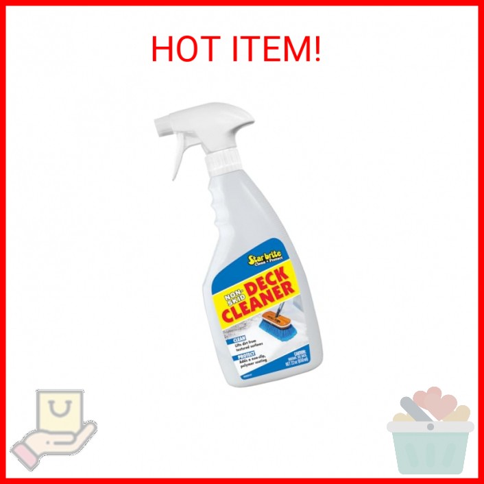 STAR BRITE Non-Skid Deck Cleaner & Protectant – Lift Dirt & Stains From Fibergla