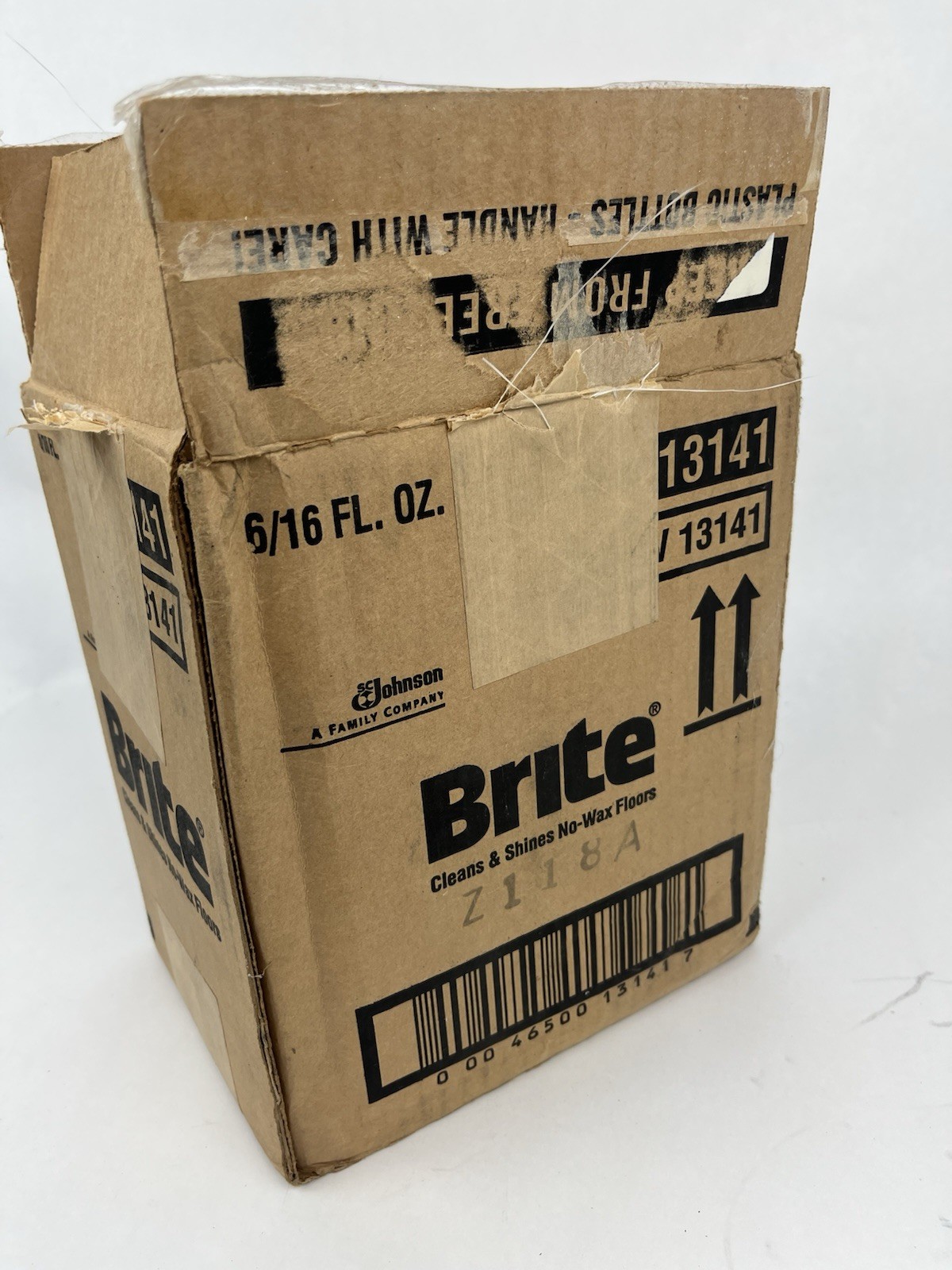6x Brite Floor Shine 1 Step Cleaner 16 Fl Oz New Old Stock Discontinued- Case