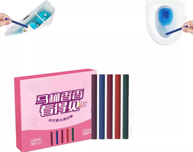 Multi-functional Deodorizing Toilet Cleaning Sticks,Automatic Long-Lasting Fresh