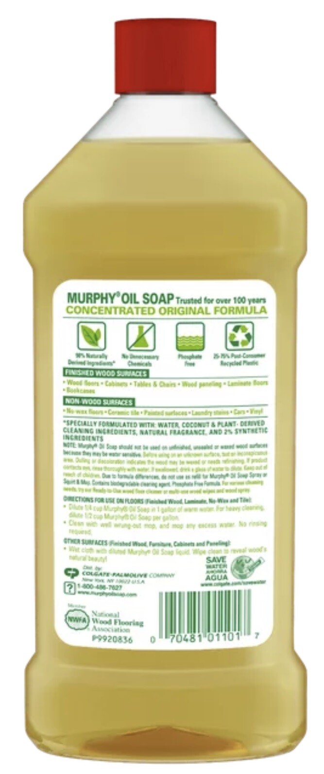 Murphy Oil Soap, US05251A Original Formula 16 fl oz Floor & Household Cleaner