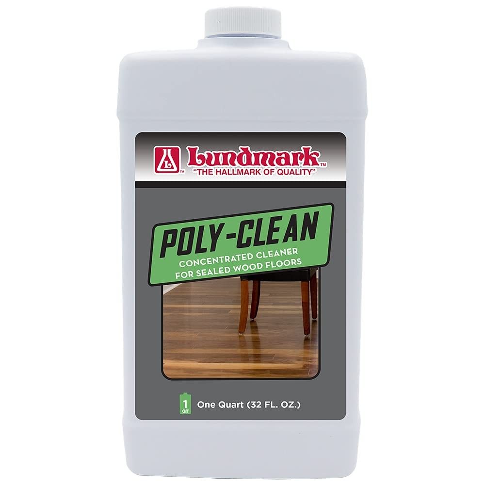 Lundmark Poly-Clean, Cleaner ncentrate for Polyurethane Floors, 32-Ounce, 322…
