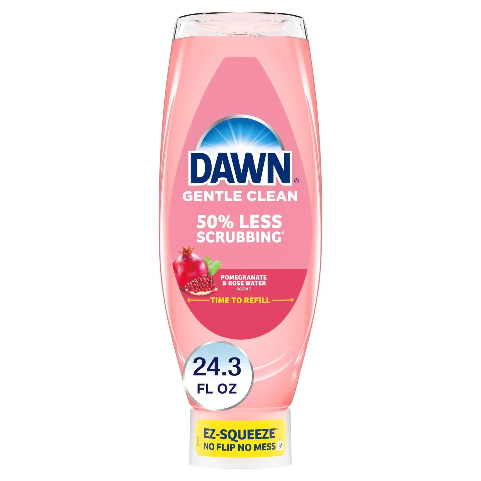 Dawn Gentle Clean EZ-Squeeze Dishwashing Liquid Dish Soap, Pomegranate and R…