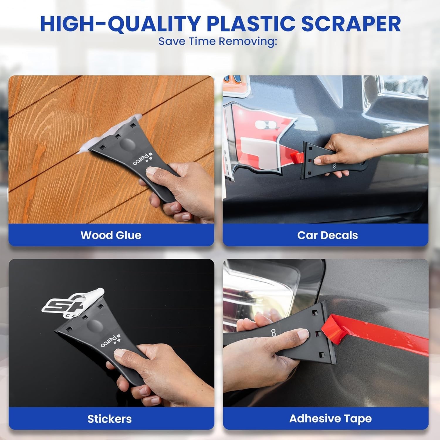 Glue Off Adhesive Remover Spray 10 fl oz with Scraper Car Sticker Residue