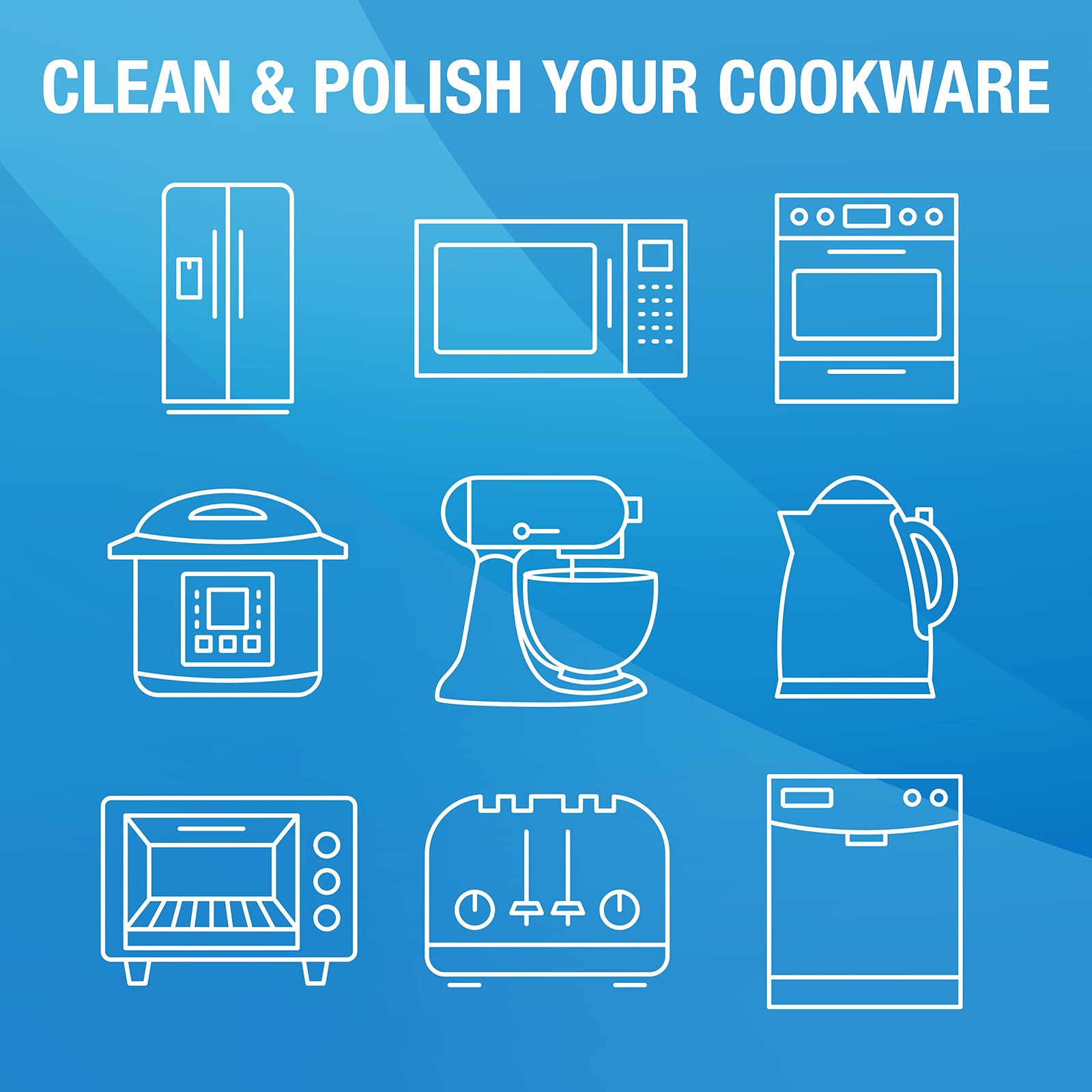 for Microwaves and Cooktops Easily Removes Food and Grime Buildup Safe and Co…