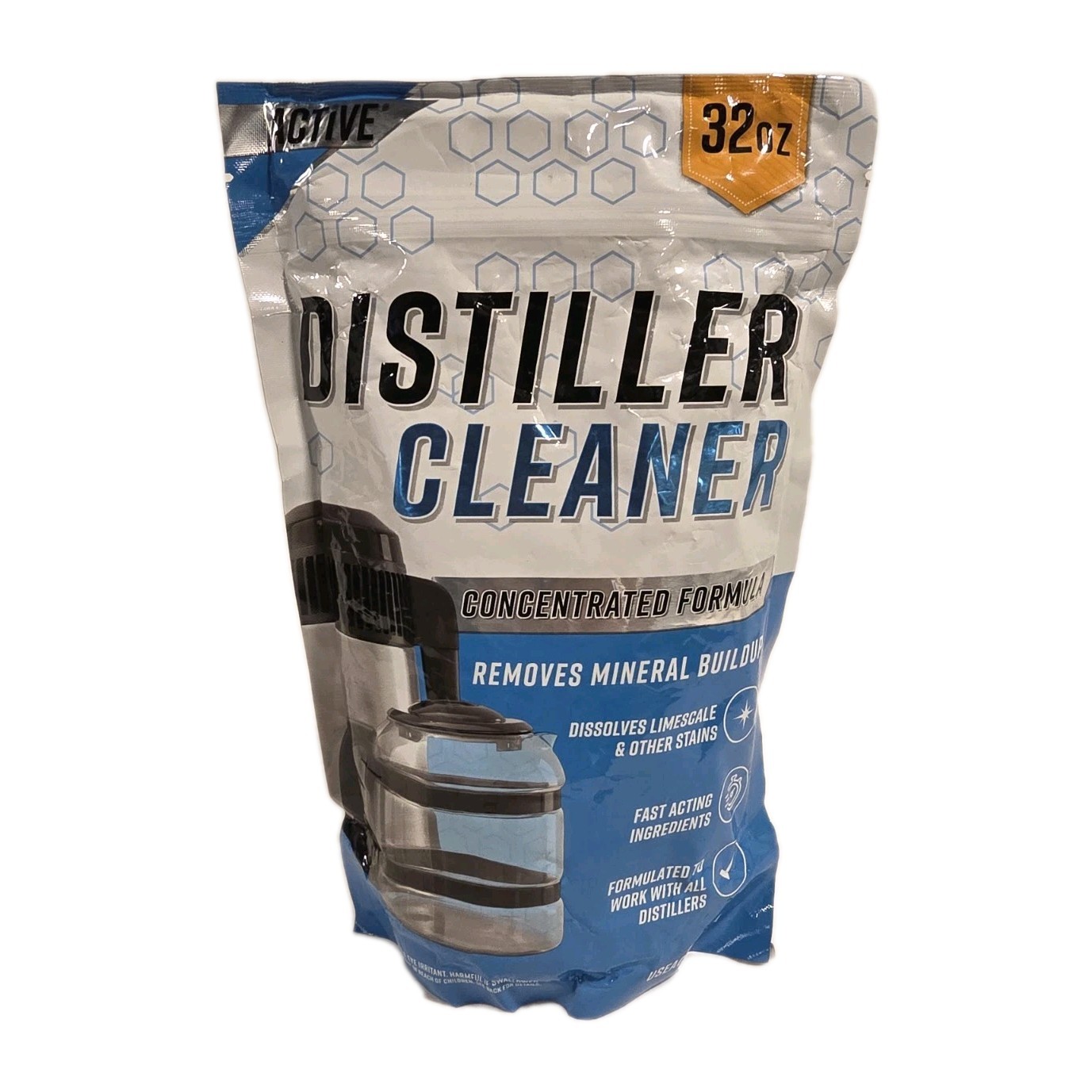 Distiller Descaler Citric Acid Cleaner 2 LB Bulk Cleaning Water Distillers 32 OZ