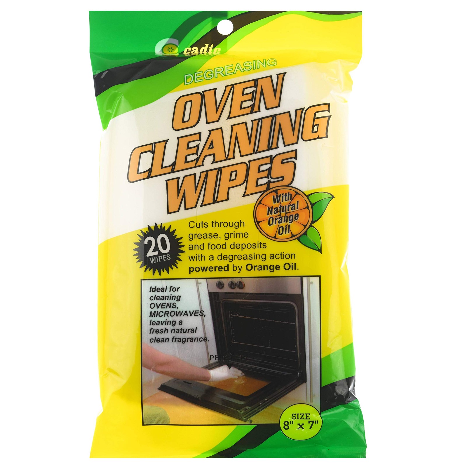 Degreasing Oven Cleaning Wipes 20 Wipes
