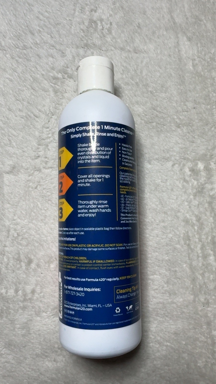 Formula 420 Cleaner Glass, Metal Ceramic Glass Cleanser 12 fl oz