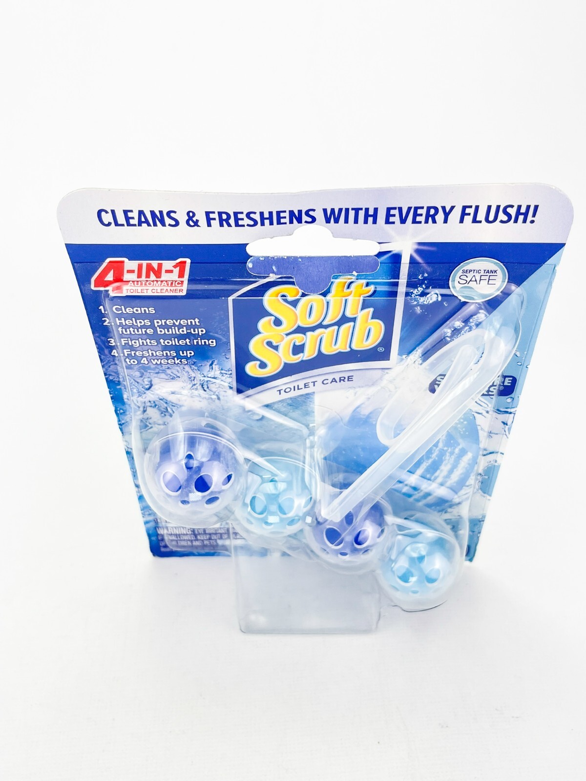 Soft Scrub 4 in 1 Sapphire Waters Automatic Toilet Cleaner 1.76oz Lot of 2