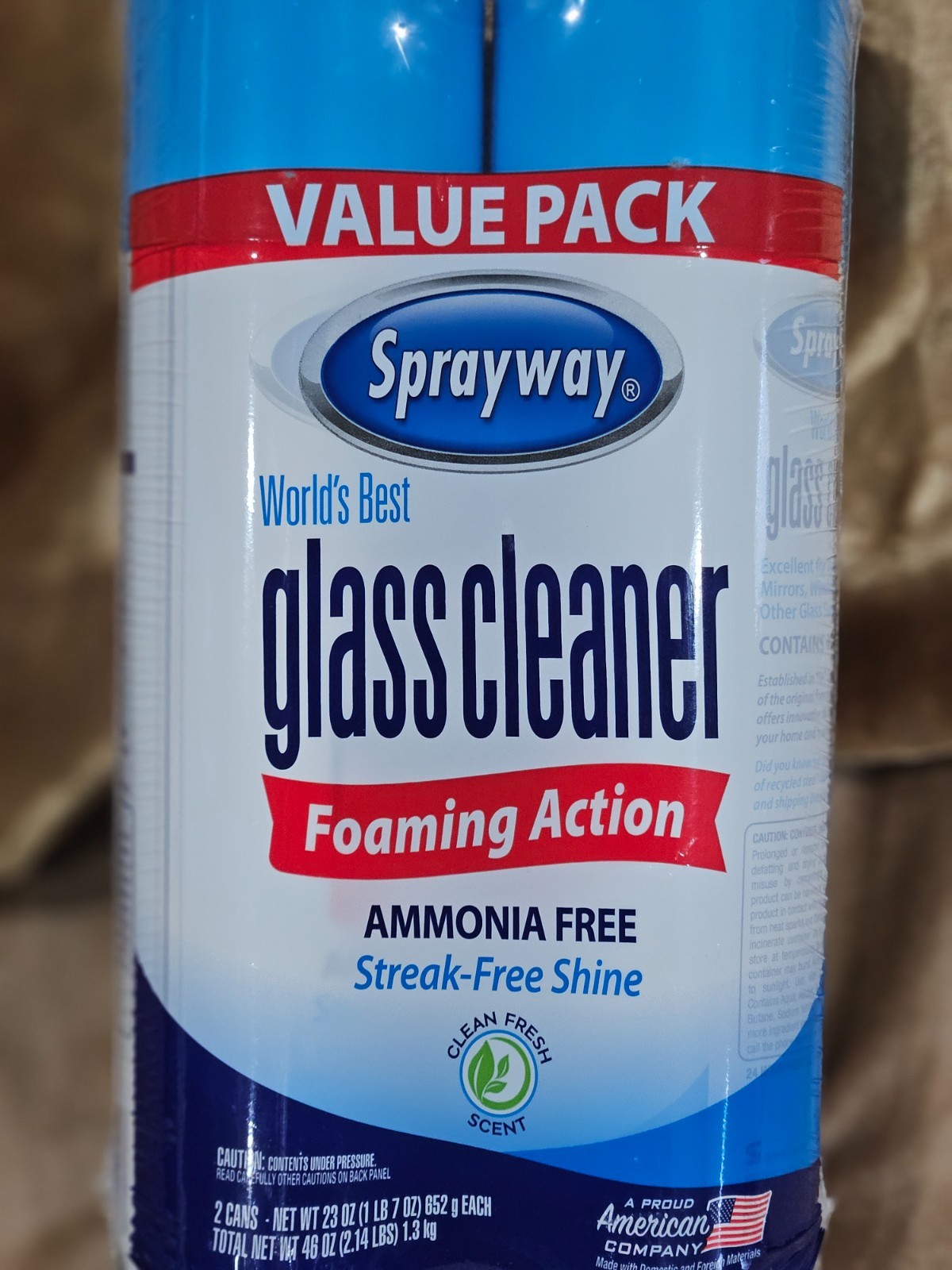 14 sprayway glass cleaners 2-Pack (28 Total) 23oz each