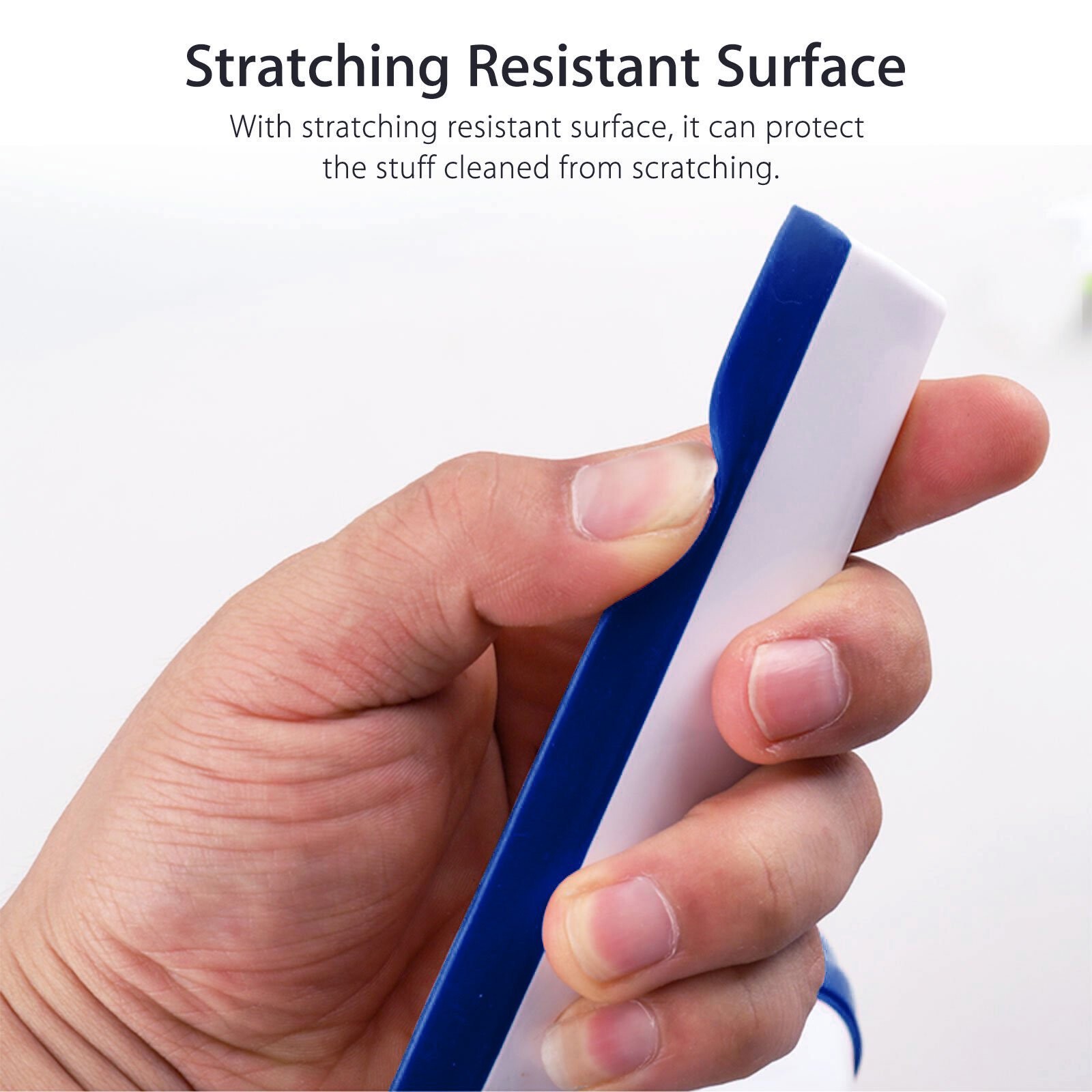 Glass Window Wiper Cleaner Bathroom Squeegee Car Mirror Scrub Cleaning Tool