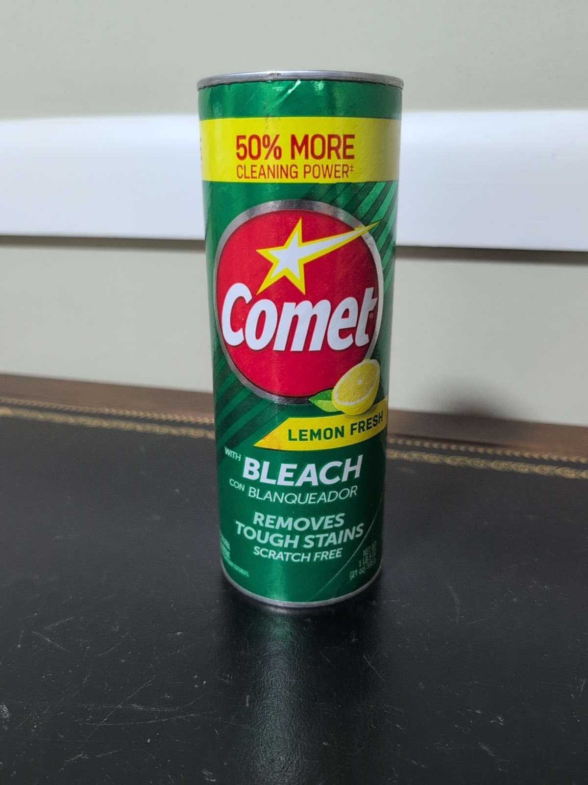 Comet Cleanser Powder with Bleach – Lemon Fresh Scent, 21oz (595g)